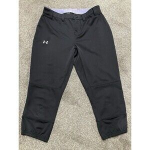 Under Armour Strike Zone Softball Sports Athletic Pants Women’s Black Medium‎